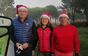 L'équipe 4 : Patrice Perret, Evelyne Perret et Didier Casteran
