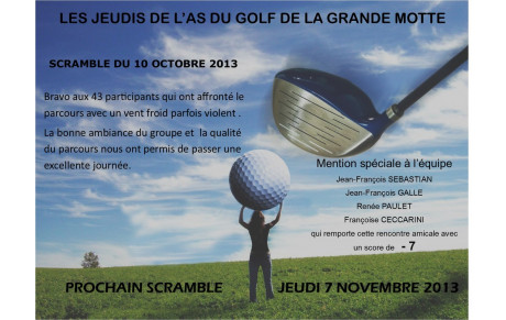 SCRAMBLE DU 10 OCTOBRE