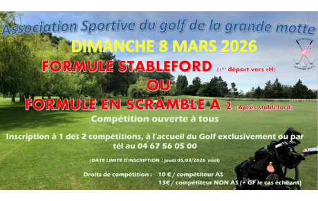 Competitions AS du 8 Mars 2026